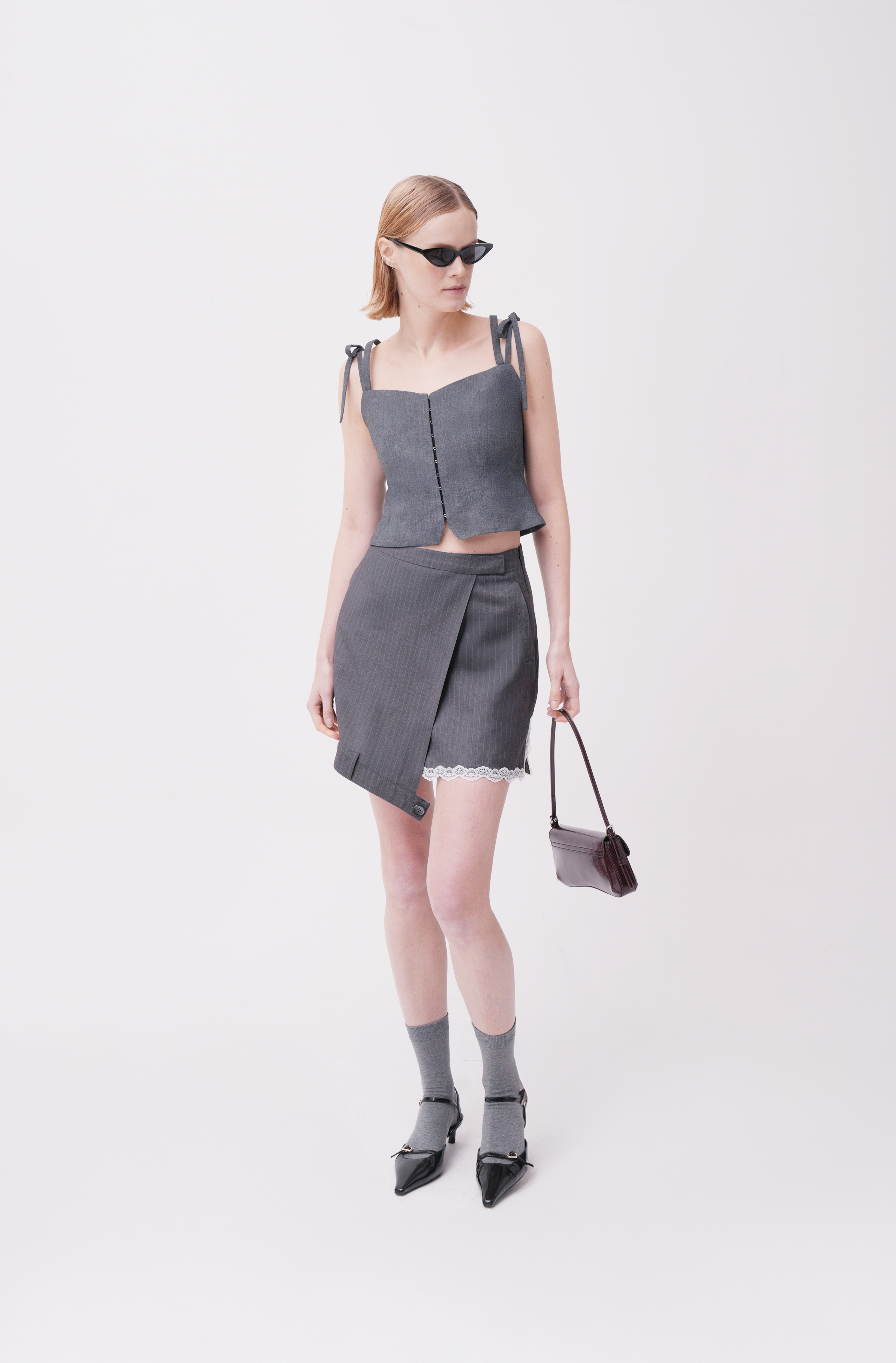 Bleeker Light Wool Skort